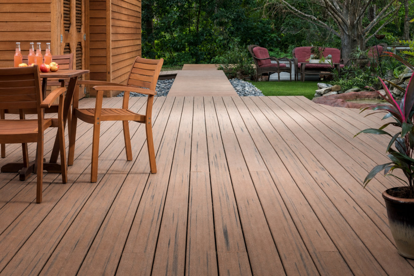 Composite deck installation in Ontario, CA
