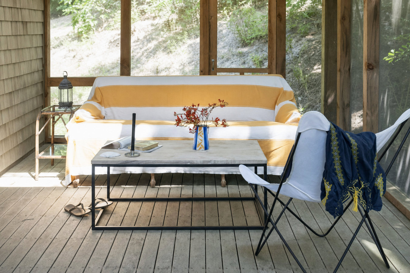 Screened-in porches and screened decks