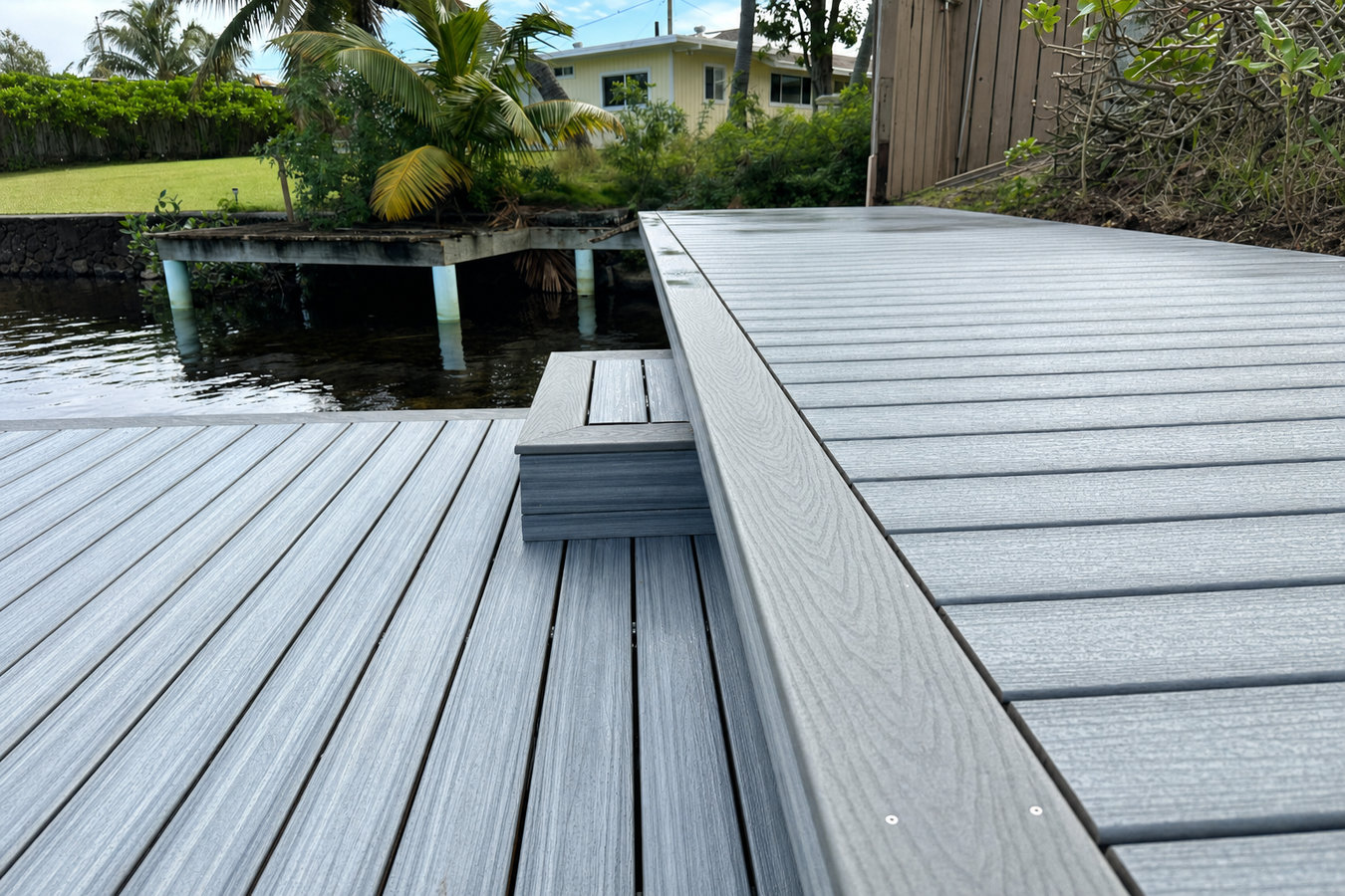 Trex deck installation in Ontario, CA